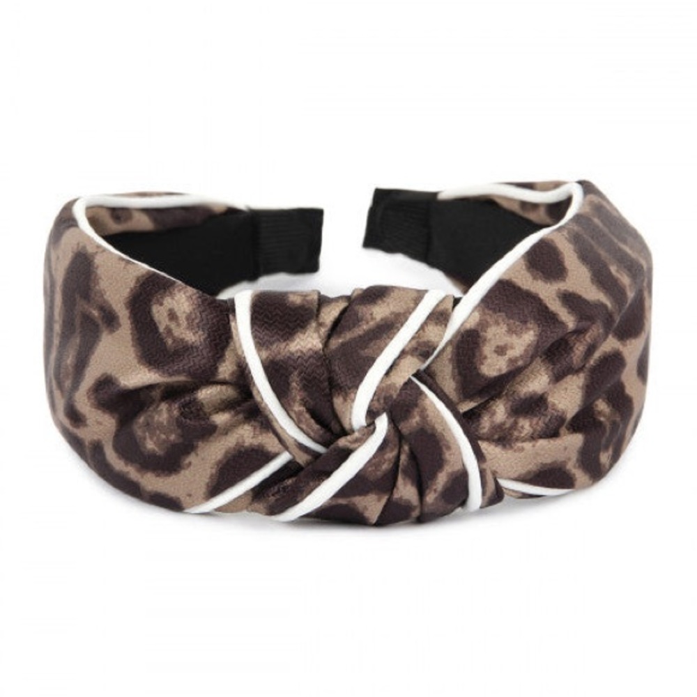 Animal print headband